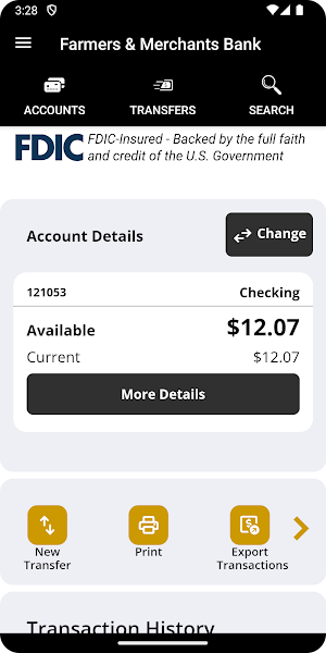 Farmers & Merchants Bank TX Screenshot 2