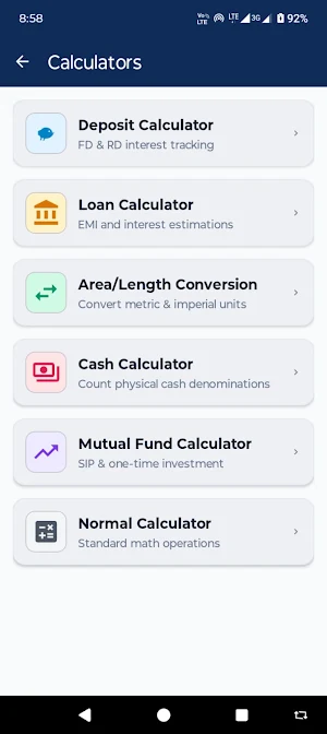 Banker App Screenshot 2