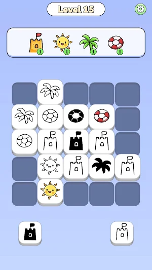 Sticker Tiles Sort Screenshot 2