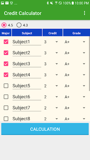 [JS] Credit Calculator Screenshot 0