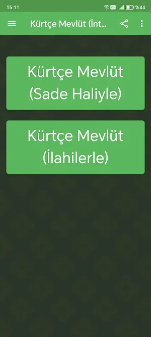 Kürtçe Mevlüt (İnternetsiz) Screenshot 1
