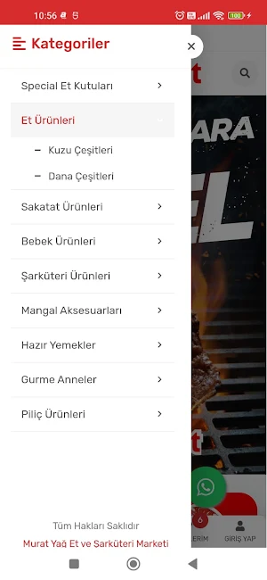 Yağlar Et Market Screenshot 2