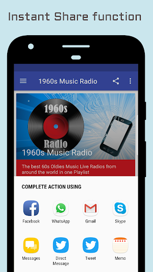 60s Radio Top Sixties Music Screenshot 3