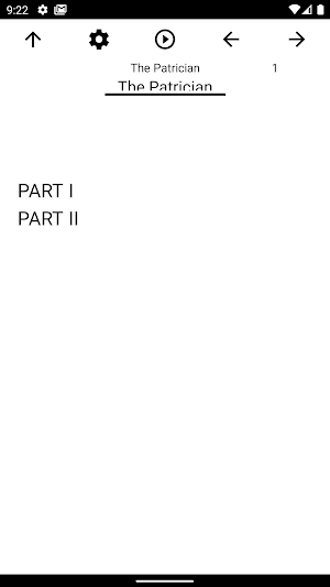 Book, The Patrician Screenshot 0