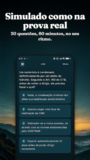 Passa CNH: Tests and Signs Screenshot 1