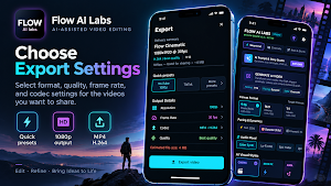 FLOW AI Labs : Video Generator Screenshot 1