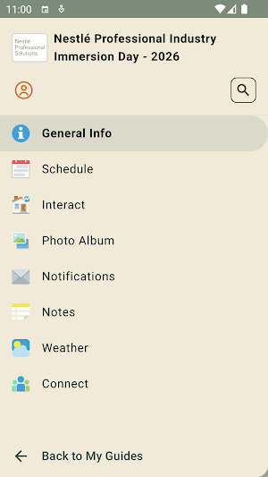 Menu Matters Events Screenshot 1