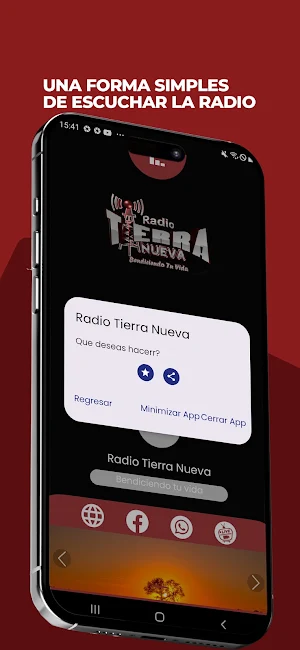 Radio Tierra Nueva Screenshot 2