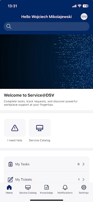 Service@DSV Screenshot 0