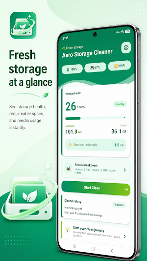 Aero Storage Cleaner Screenshot 0
