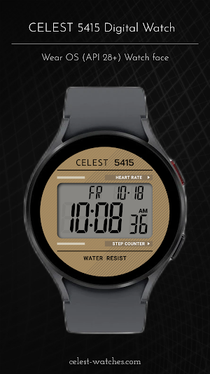 CELEST5415 Digital Watch Screenshot 3