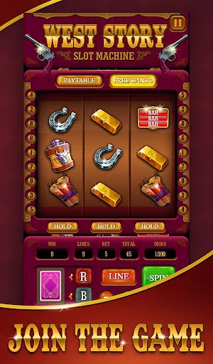 West Story Slot Machine Screenshot 0