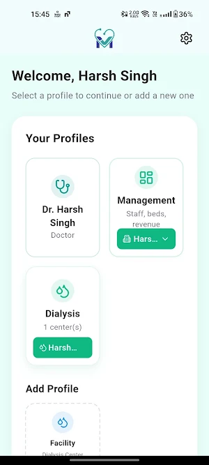 MedSahi Dialysis Screenshot 0