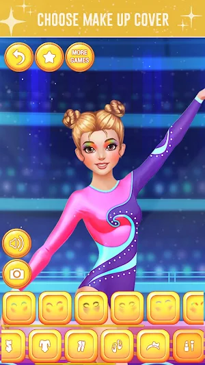 ★ Gymnastics Games for Girls - Dress Up ★ Screenshot 2