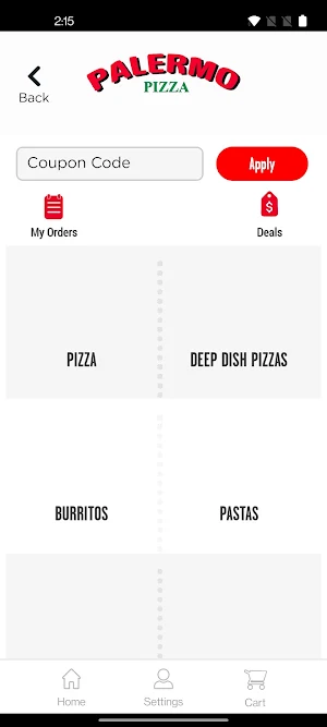 Palermo Pizza Screenshot 2