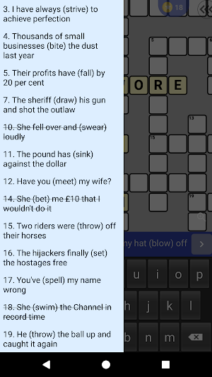 Crosswords: Learn English Words Screenshot 2
