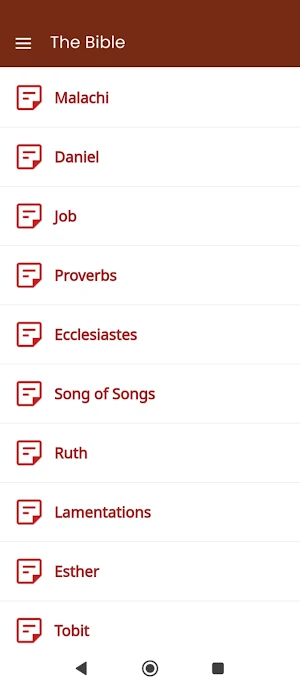 The Holy Bible Catholic Screenshot 3