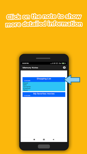 Memory Notes - Simple Notepad Screenshot 3