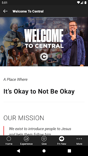 Central Church App Screenshot 2