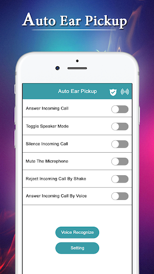 Auto Call Answer - Auto Ear Pickup Screenshot 0