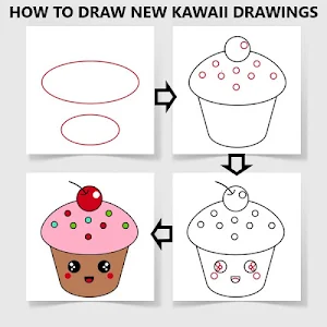 How To Draw New Kawaii Drawings Screenshot 3