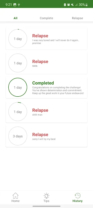 Habit Breaker Challenge Screenshot 2
