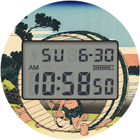 HOKUSAI Retro Watch Face Vol.5