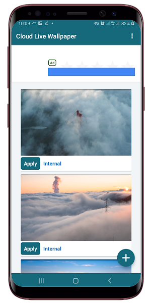 Cloud Live Wallpaper Screenshot 0