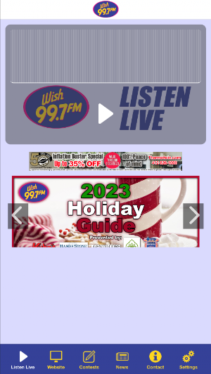 Wish 99.7 Screenshot 0