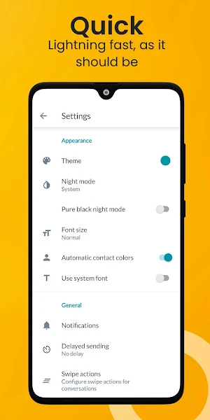 Dive SMS: Message & Messenger screenshot 7