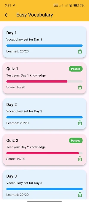VocaVolt: Vocabulary Builder Screenshot 2