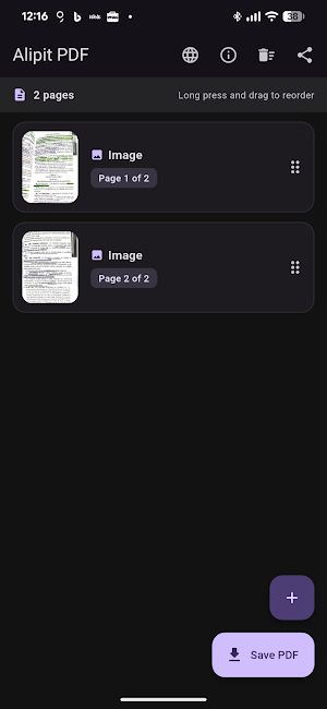 PDFAlipit : AI Scan & Merge Screenshot 2