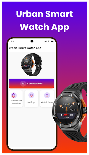 Urban Smart Watch App Screenshot 0