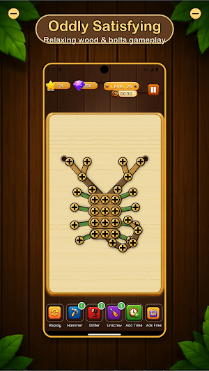 Screw Jam: Wood Puzzle Screenshot 1
