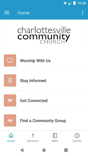 C'ville Community Church Screenshot 0