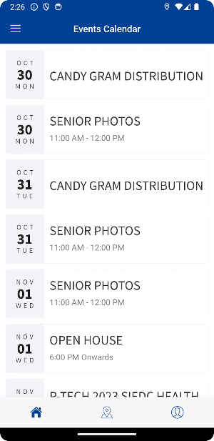 PRHS Screenshot 2