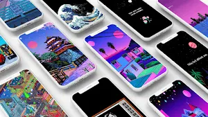 Pixelwave Wallpapers Screenshot 0