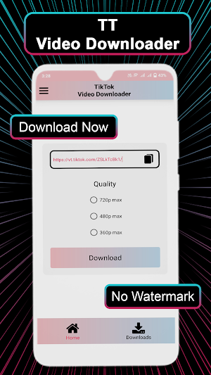 Video Download no watermark Screenshot 0