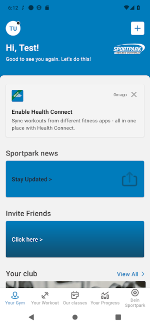 Sportpark Halle Screenshot 1