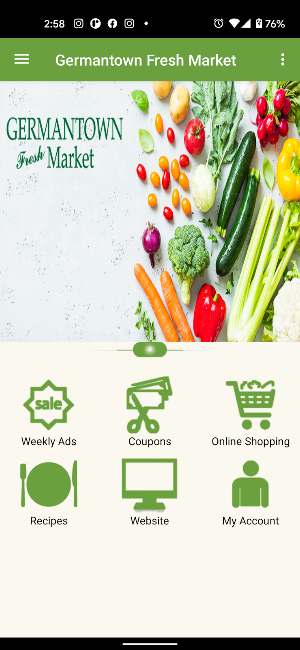 Germantown Fresh Market Screenshot 0