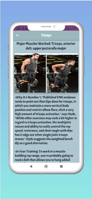 Muscle Building Workout Screenshot 1
