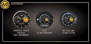 [69D] Magic Road 2  watch face Screenshot 2