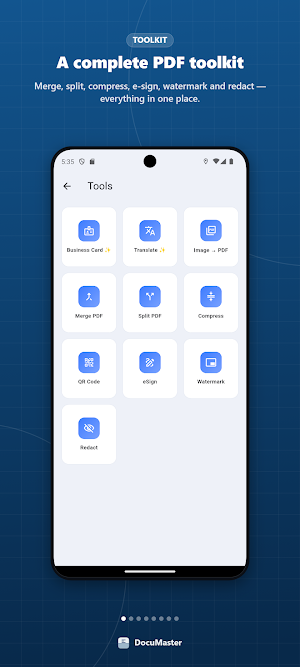 DocuMaster: PDF Scanner + AI Screenshot 2