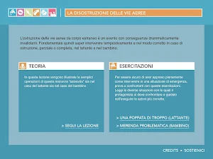 Disostruzione delle vie aeree Screenshot 1