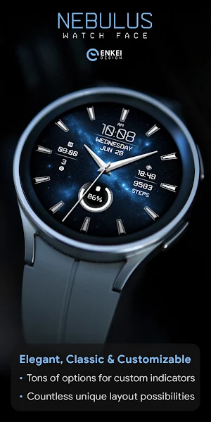 Nebulus - watch face Screenshot 0