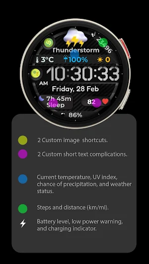 Watch Face CUE146 Screenshot 1