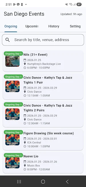 San Diego Events & Festivals Screenshot 0