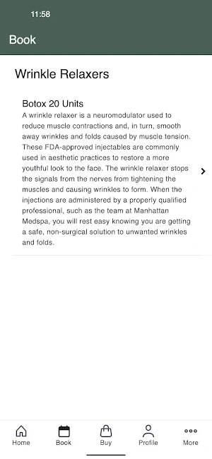 Manhattan Medspa Screenshot 1