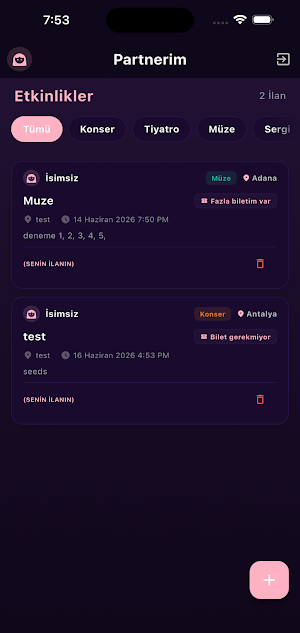 Partnerim - Activity Partner Screenshot 0