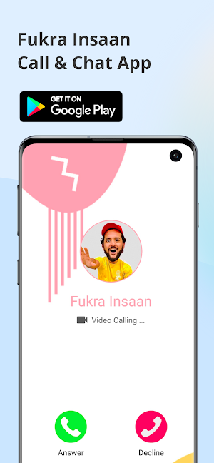 Fukra Insaan Video Call - chat Screenshot 0